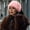 A_ Pink, variant on Modern Cossack Hat - Ladies Faux Fur Hats - Soft Winter Hat for Women Faux Fur Headbands for Women Pink