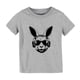thumbnail image 3 of Tirantes para Camisa Gibobby con estampado de conejito de Pascua para niños pequeños gris 5-6 años, 3 of 4