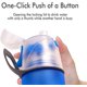 thumbnail image 2 of Drinking and Misting Water Bottle , Unique Mist Lock Design, Portable Leak-Proof Spray Cup,450ML, 2 of 4