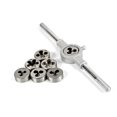 thumbnail image 2 of Juego de troqueles Irfora 8Pcs Tap Die Set Tornillo Rosca Carbono Mano Tornillo Grifos Grifos ajustables Muere Llave Irfora Juego de troqueles, 2 of 7