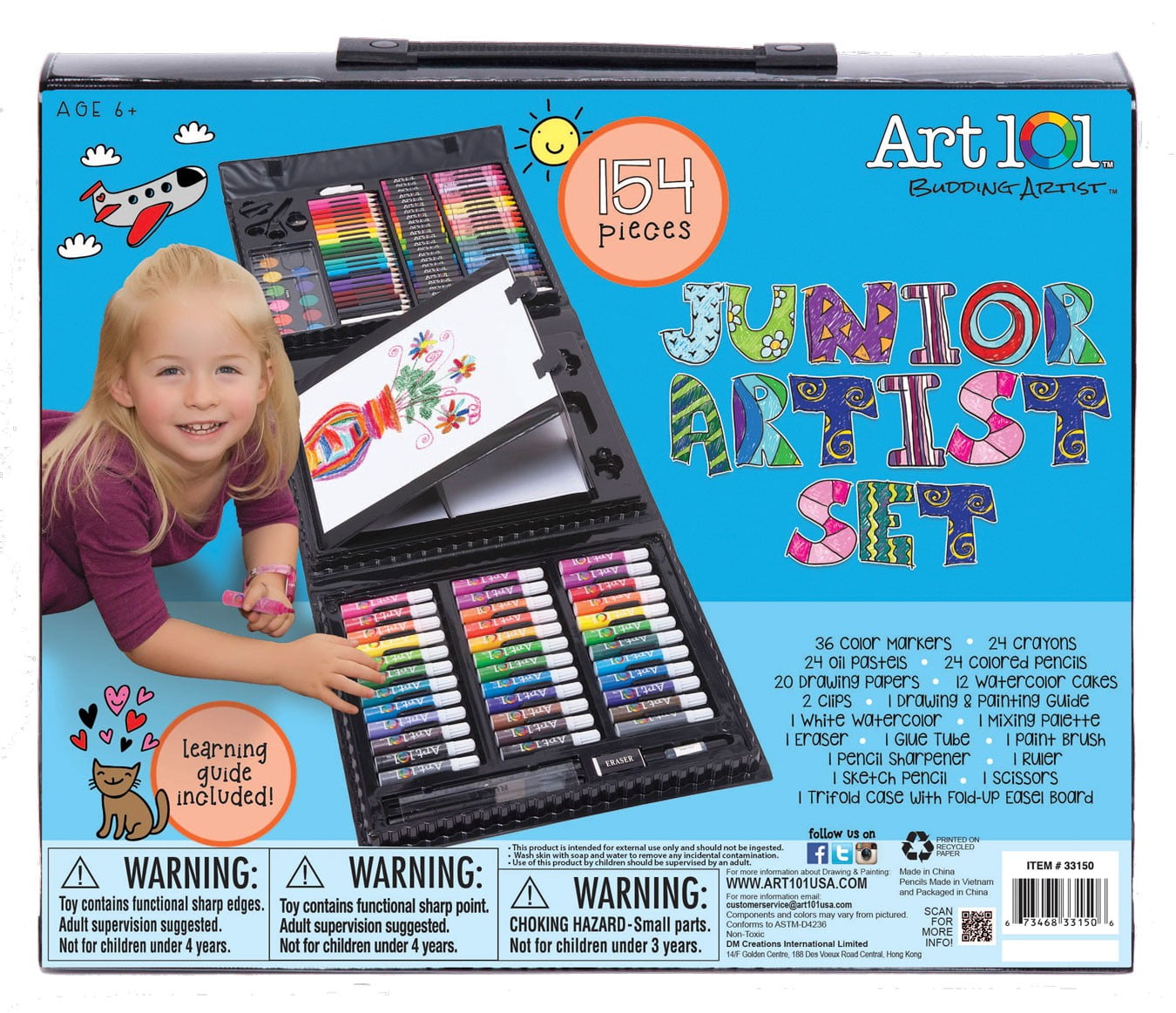 Art 101 154 Piece Junior Artist Set