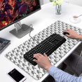 thumbnail image 2 of Long Mouse Pads for Desk,Black Bigfoot Pattern Desk Mats on Top Of Desks, Desk Mouse Pad Extra Large with 3mm Non-Slip Base and Stitched Edge for Gaming,Office,Work,Home 31.5"x15.7", 2 of 6