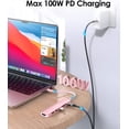 thumbnail image 5 of LENTION USB C Hub, 7-in1 USB Type C Multiport Adapter with 4K HDMI,USB 3.0&2.0, SD/Micro SD Card Reader, Laptop Docking Station for 2023-2016 MacBook Pro/Air,Surface,Chromebook,More(CE18), 5 of 13