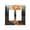 Double Toggle, variant on Adventure Awaits Mountains Stained Glass Art Single Toggle Wall Plate Decorative Electrical Outlet Light Switch Cover Switchplate