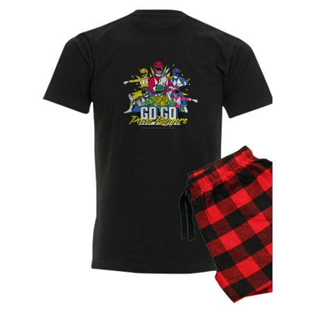 

CafePress - Go Go Power Rangers Group Shot - Men s Dark Pajamas