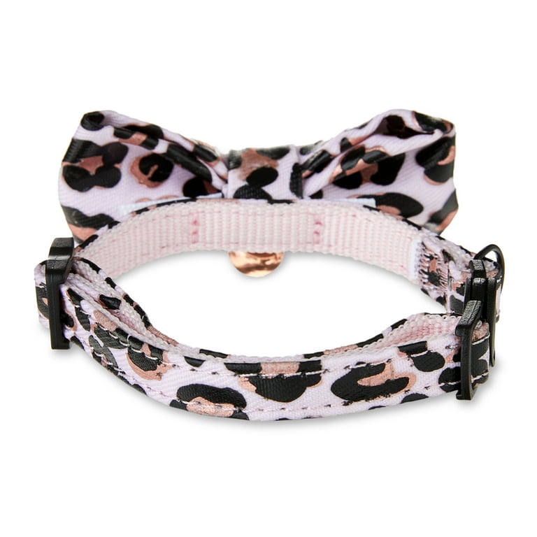 Vibrant Life Leopard Print Breakaway Fashion Cat Collar Multi Color OS Walmart