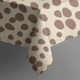 thumbnail image 5 of Beige and Brown Of Leopard Print Square Tablecloth,Waterproof Square Table Cover,Wipeable Spillproof Washable Table Cover for Home Kitchen Party Decor 42"X42"(107x107cm), 5 of 6