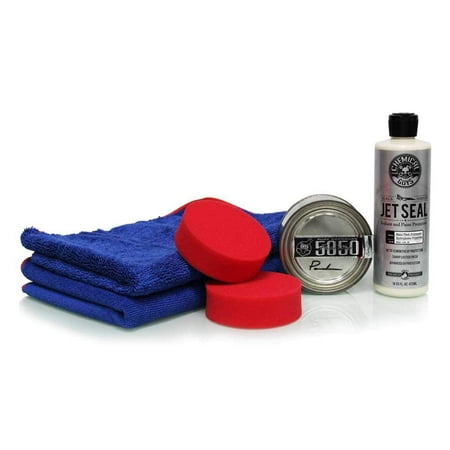 Chemical Guys HOL_101 JetSeal 109 and 5050 Paste Wax Ultimate Shine and Protection Kit (6