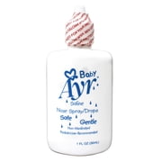 (2 pack) Ayr Baby Saline Nasal Spray/Drops, 1 Oz.