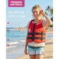 thumbnail image 4 of Koorium Life Jacket Swim Vest for Adult,Float Vest for Men Women Swimming Jacket with Reflective Strips Water Sport Jackets for Fishing, Kayaking, Canoeing, Paddleboarding, 4 of 8