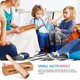 thumbnail image 5 of 2 juegos de bloques de madera de un solo tono y tubos de percusión manuales con baquetas de madera. Instrumentos de percusión educativos para escuelas., 5 of 8