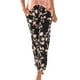 thumbnail image 3 of Pantalones largos tipo harén para mujer, pantalones sin cordones, pantalones de playa boho, pantalones de ocio, 3 of 5