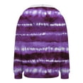 thumbnail image 5 of Towmus Oversized Zip Up Hoodie for Women Tie-Dye Graphic Sweatshirts Gradient Printed Y2K Clothes Casual Long Sleeve Plus Size Hoodies XS-6XL, 5 of 5