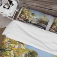 thumbnail image 4 of Designart 'Marble Path In Autumn' Juego de Funda Nórdica Tradicional, 4 of 5