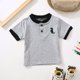 thumbnail image 2 of Traje de verano para niños Ropa para niños Ropa de algodón para bebés de manga corta, 2 of 4