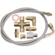 thumbnail image 4 of Muyoka Kit de línea de alimentación de aceite Turbo Kit de línea de retorno de aceite universal Kit de línea de drenaje de aceite con conector 1/8 NPT, 90 ° 4 AN a 1/8 NPT para T3, T4, T3/T4, T60, T61 Muyoka Hogar, 4 of 7