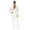 White, variant on TrendOFT Formal Jumpsuit For Women Summer Deep V Neck Long Sleeve Club Lace Bodycon Party Evening Womens Rompers One Piece Overalls White L
