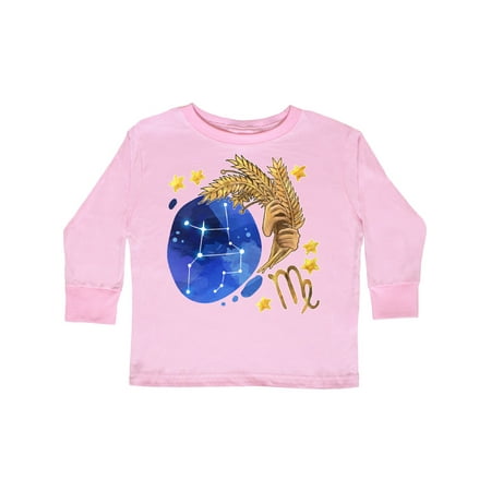 

Inktastic Virgo Constellation Zodiac Sign Illustration Gift Toddler Boy or Toddler Girl Long Sleeve T-Shirt
