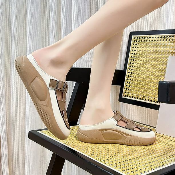 Half slippers sandals best sale