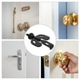 thumbnail image 5 of FOMIYES Black Portable Door Lock for Travel Use Metal Security Lock for Hotel Rooms and Apartments, 5 of 8