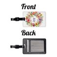 thumbnail image 4 of Best Oma German Grandma Ever Flowers Faux Leather Travel Luggage Tag, 4 of 7