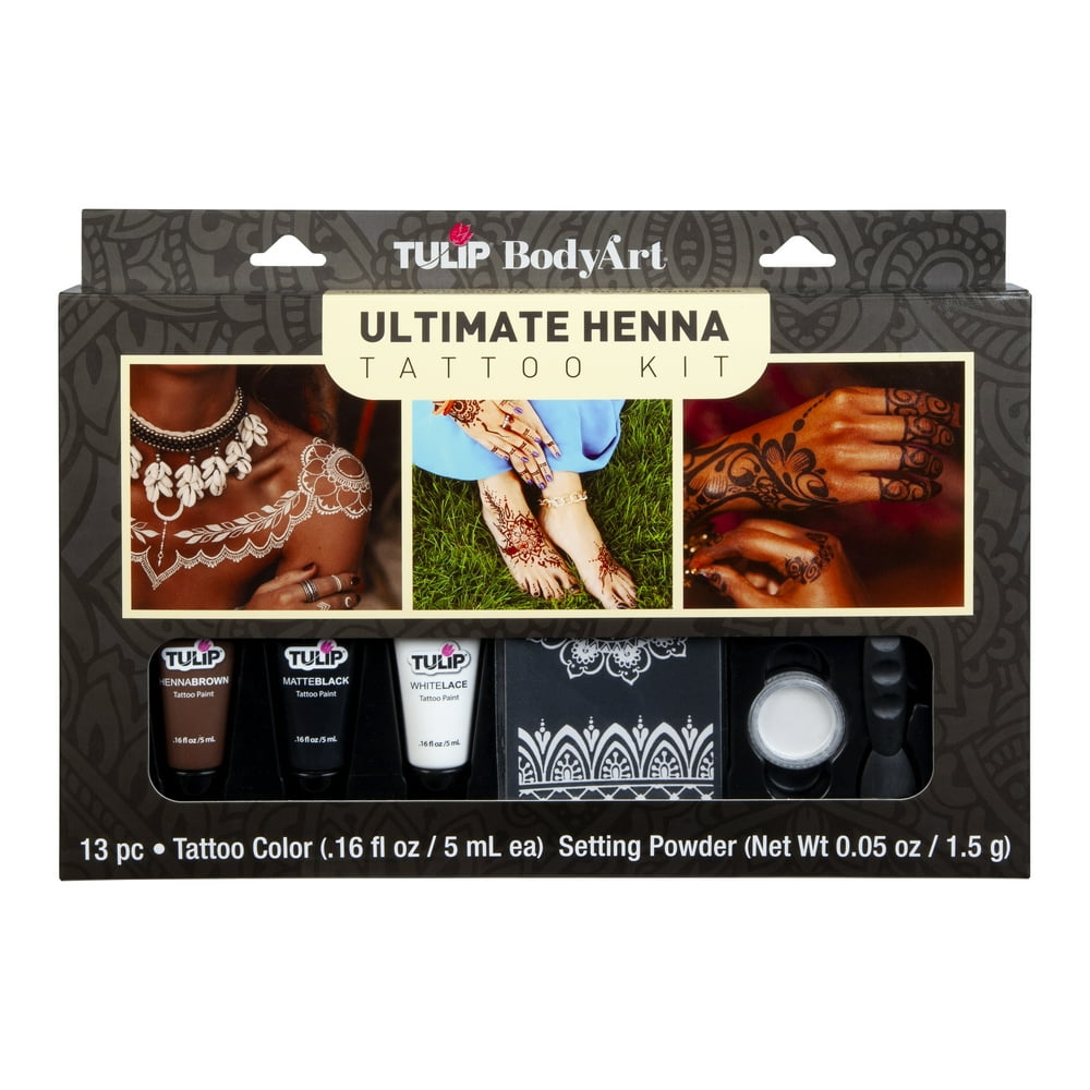Tulip® Ultimate Henna Tattoo Kit, Temporary HennaLike
