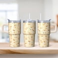 thumbnail image 2 of 20OZ Dog Design Tumbler with Handle Straw and Lid Paw Print Travel Tumbler Cute Coffee Cup for Women Friends Unique Holiday Birthday Gifts Durable and Long Lasting, 2 of 6