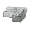 thumbnail image 4 of Miekor Furniture Bruni Grey Sectional with LED MK2289, 4 of 9