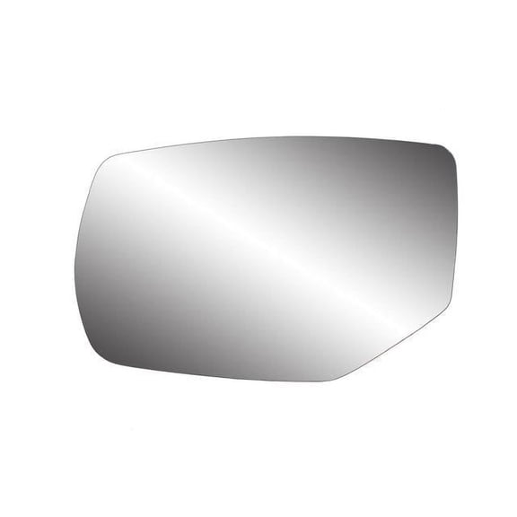33269 - Fit System Driver Side Heated Mirror Glass w/ backing plate, Honda Accord Coupe, Sedan 13-17, Accord Hybrid 14-17, 4 13/ 16" x 7 3/ 8" x 7 15/ 16" (w/ turn signal)