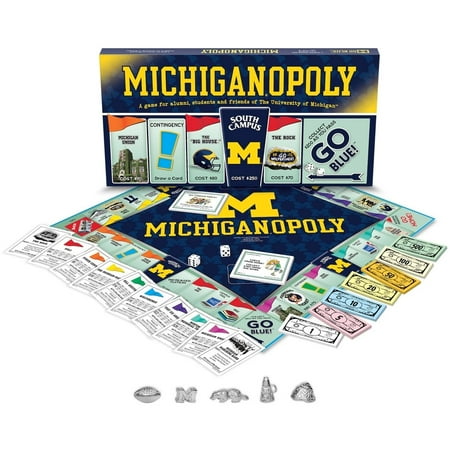 University of Michigan - Michiganopoly Board Game
