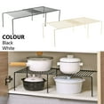 thumbnail image 2 of Willstar Adjustable Kitchen Cupboard Shelf Cabinet Pantry Storage Organiser Rack Holder, 2 of 9