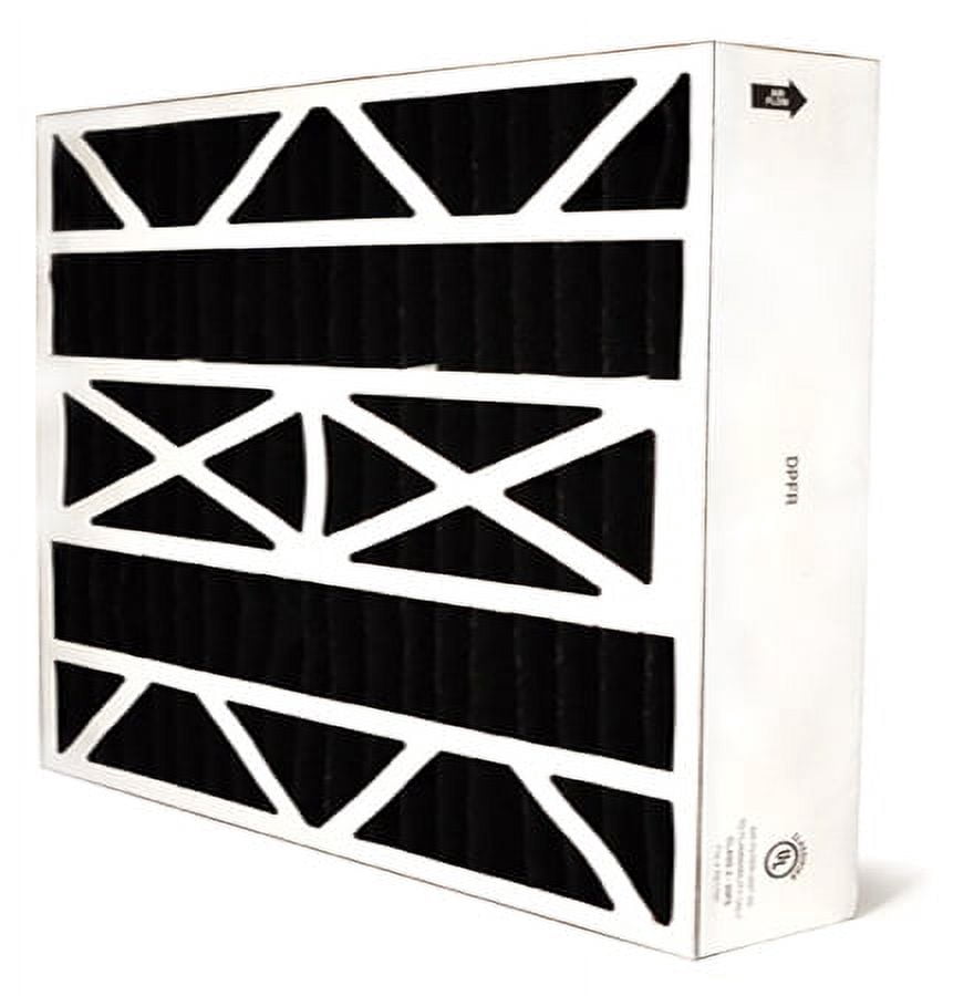 AIRx Filters Odor 20x25x6 Air Filter MERV 8 Replacement for Aprilaire Space-Gard 201 to Fit Media Air Cleaner Cabinet Aprilaire Space-Gard 2200, 2-Pack
