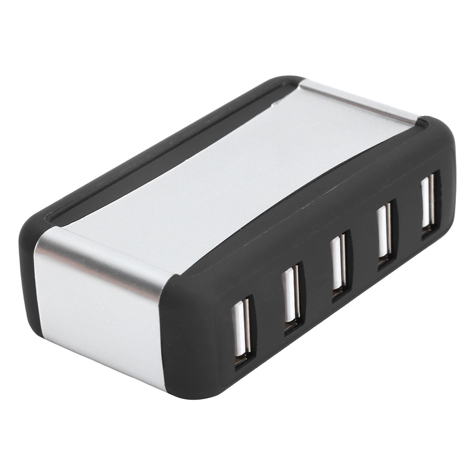 USB 7-Port Hub, 7 USB Ports No Noise Expansion Hub With Bracket For Computers EU Plug