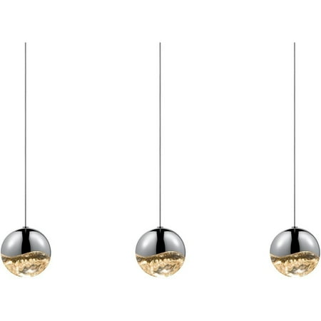 

Sonneman Lighting SON-2920.01-LRG 3-Light Rectangle Large LED Pendant