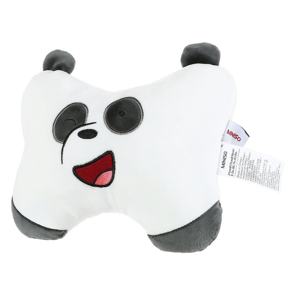 we bare bears neck pillow miniso