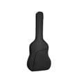 thumbnail image 1 of Bolsa para guitarra eléctrica, mochila para guitarra, bolsa para bajo con doble correa, resistente al desgaste, bolsa para bajo eléctrico, funda para para 36 pulgadas, 1 of 8