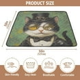 thumbnail image 4 of WOBOGO Handsome Milk Cow Cat Baby Playmats Extra Large Waterproof Rollable Activity Pads for Toddlers 50×50inch, 4 of 7