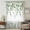 Grass Green, variant on Sage Green Eucalyptus Sheer Curtains 108" Extra Long for Living Room, Farmhouse Weeping Leaves Linen Light Filtering Privacy Drapes, Breathable Semi Sheer Window Treatment for Floor to Ceiling Window
