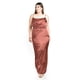 thumbnail image 1 of Vestido de escote drapeado Roman Fashion /Tallas Extras, 2005 (Chedron) cafe 38, 1 of 6