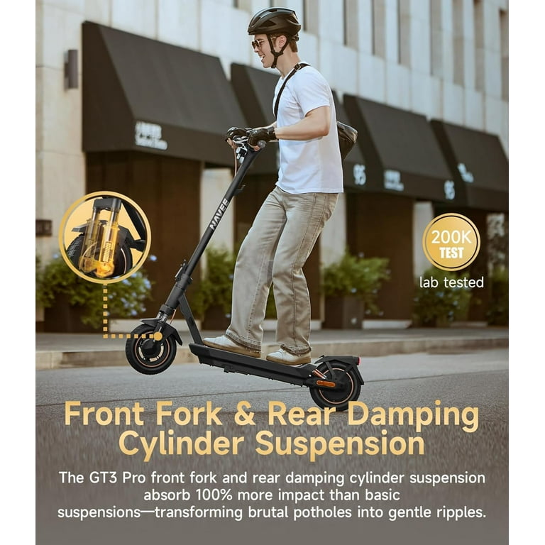 NAVEE, Electric Scooter, GT3 Pro, 1000W/20MPH/37Mi - Walmart.com