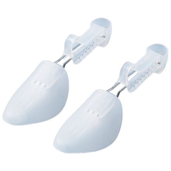 Transparent Practical Adjustable Length Women Plastic Shoe Tree Shoe Stretcher Boot Holder Shoes Shaper Support (Women Transparent)