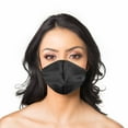 thumbnail image 5 of DALIX Exclusive Charmeuse Satin 3 Layer Face Mask in Black - L-XL, 5 of 5