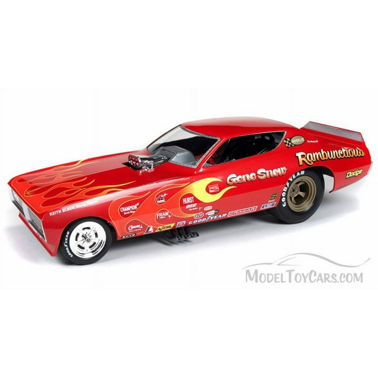 1971 Gene Snow Rambunctious Dodge Charger NHRA Funny Car Model 1