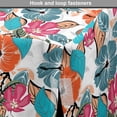 thumbnail image 4 of Exotic Dog Crate Cover, Tropical Lotus Water Lily Hibiscus Blooms and Leaves Paradise Buds Botany Print, Easy to Use Pet Kennel Cover Small Dogs Puppies Kittens, 7 Sizes, Multicolor, by Ambesonne, 4 of 6