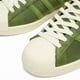 thumbnail image 3 of Adidas Men's Superstar Vintage Shoes in Green and Cream White, 3 of 6