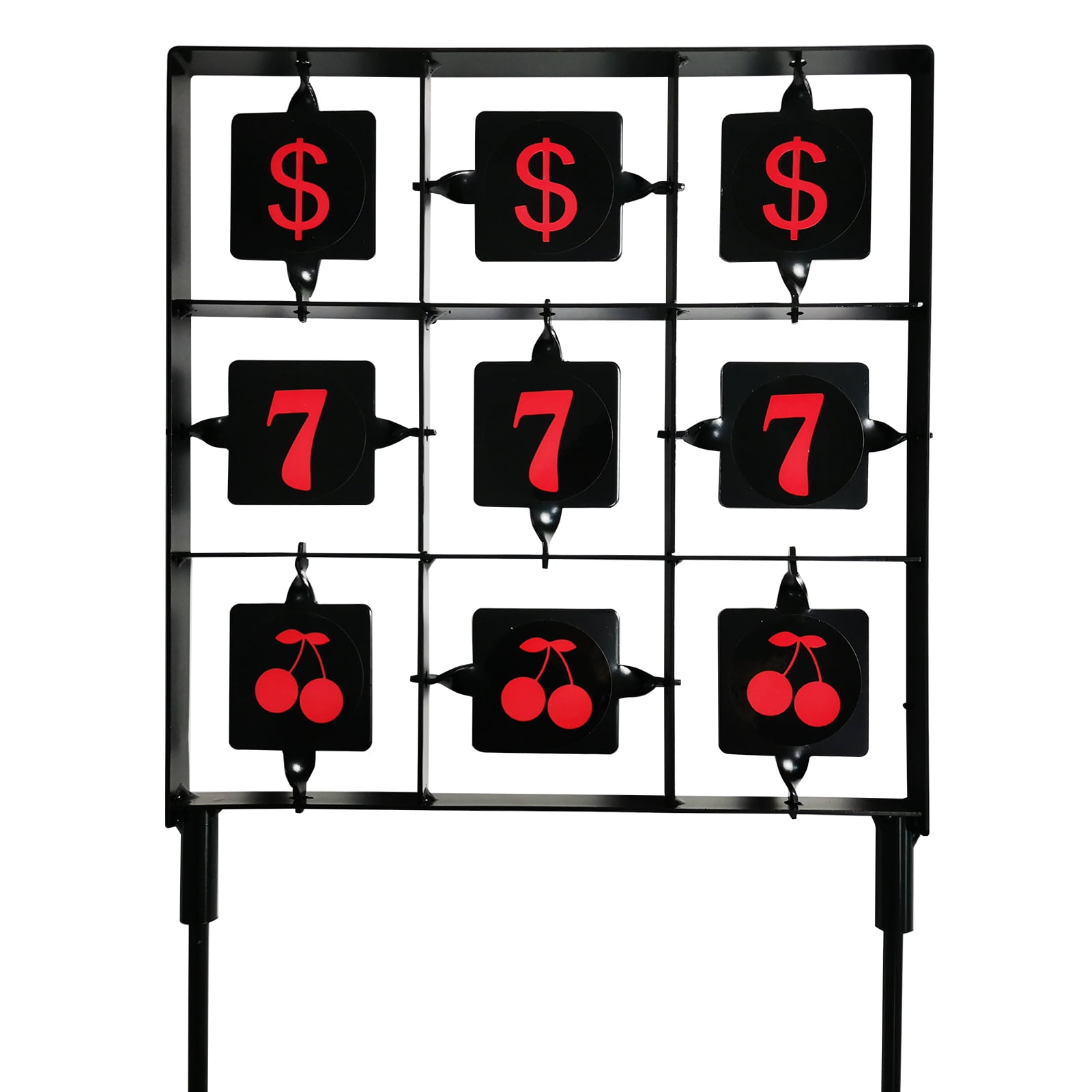 Atflbox Spinning Airsoft Target, Two Styles of Sticker Resetting Target