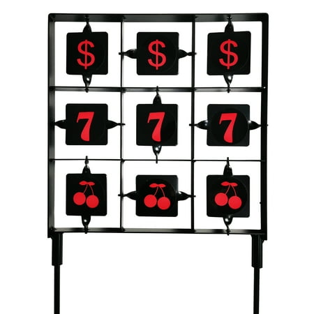 Atflbox Spinning Airsoft Target Two Styles of Sticker Resetting Target for BB Gun
