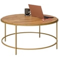 thumbnail image 3 of Pemberly Row Mid-Century Engineered Wood Coffee Table in Natural, 3 of 7