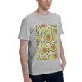 thumbnail image 2 of Bingfone Cute Avocado Men'S Loose Fit Short-Sleeve Pocket T-Shirt, 2 of 7