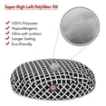 thumbnail image 2 of Majestic Pet Bamboo Round Dog Bed Treated Polyester Removable Cover Black Medium 36 x 36 x 5, 2 of 5